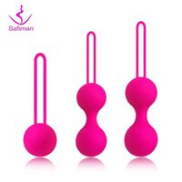 NXY Eggs Female safety silicone smart ball vaginal squeezing machine geisha sex toys 0118