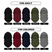 Fietsen Caps Maskers Winter Balaclava Adult-Child Face Cover Warm Winddicht Fleece Verstelbare Trekkoord Multipurpose Neck Gaiterer Hat1