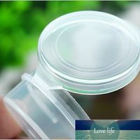 5ml Transparent Mini Probe Flasche Lidschatten Box Make up Glas Dichtungstopf Tragbare Reise Gesichtscreme Container Nachfüllbare Flaschen