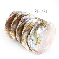 13 18 cm Naturalne słodkowodne Pearl Shell Oyster Matka Pearl Nautical Home Decor Beach Clam Shell Dla DIY Making Biżuteria Robienie Crafts H Jllfst