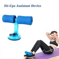 Adjustable Height Abdominal Aid Sit-up Assistant Device Floor Suction Home Gym Training Belly-Rolling Waist-Lifting Equipment