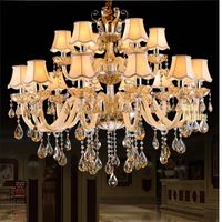 Modern lamps chandelier crystal Lighting vintage light bedro...