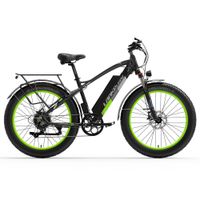 LANKELEISI XC4000 Electric Mountain Bike 2 Wheels Electric-Bicycles 1000W 48V 15AH Off Road Powerful Adult Electric Bicycle