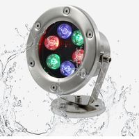 Underwater Lights Led 3W 9W Light Pond Submersible IP68 Night Lamp DC 12V 24V Outdoor Garden Swimming Pool Party Landscape Stainless