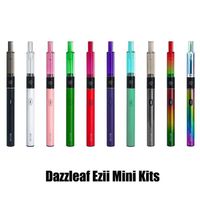 100% original dazzleaf Ezii Mini Wachsstarter Kit 380mAh Vorwärmen Batteriequarz Spule Glaskassette DAB-Konzentrat-Verdampferkarta20