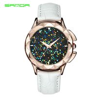 Nxy horloge nieuwe mode populaire kwarts luxe vrouwen horloges kristal waterdichte dames multifunctionele polshorloges led digitaal meisje 0127