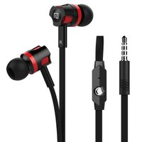 JM26 3.5mm Écouteurs câblés pour téléphone Samsung Xiaomi casque dans l'oreille oreillette oreillette avec oreillettes d'oreille micro oreille oreillettes