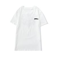 2021 남자 의류 및 여성 디자이너 티셔츠 패션 캐주얼 스트리트 자수 고품질 검은 흰색 순수 면화 편안한 통기성 티셔츠 폴로스