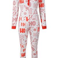 Kadın Tulumlar Tulum Kadınlar İki Parçalı Pantolon Noel Homewear Bayan Pijama Kıyafetler Tüm Sezon Ezbl