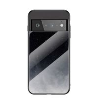Slim Thin Starry Stars Sky Tempered Glass Phone Cases For Google Pixel 6 Pro 7 6A 5A 5 XL 4A 4 XL 3A 3XL 2 X L Soft Edge Conque