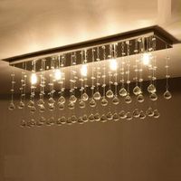 Chandeliers de haute qualité Luster moderne Cristal Pendentif AC110V 220V LED Lumina Lumina Lighting Home