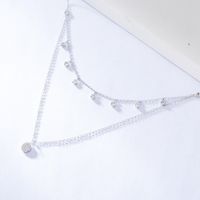 Hight Quality CZ Stone Mujer colgante collar sólido puro 925 plata esterlina joyería delicada para el regalo de fiesta
