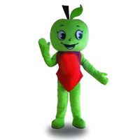 2022 Halloween Green Apple Mascot Costume Top quality Cartoon Character Outfits Adults Size Christmas Carnival Birthday Party Outdoor Outfit