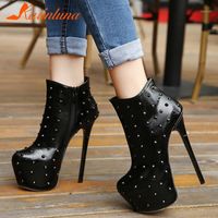 Compre al por mayor Ultra Thin High Heel Platform Shoes de bajo precio \u0026 de  calidad con envío gratuito | Es.DHgate