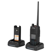 Us us outdie walkie talkie pofung dmr-1702 5w 2200mah Цвет Sscreen УФ Двойной сегмент с GPS Split Charger и съемной антенной для взрослых Digital A01