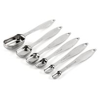 Home Stainless Steel Measuring Spoons Stackable Set for Dry ...