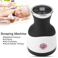 Handheld Wireless Electric Back Massager Gua Sha Scraping Full Body Negative Pressure Compress Beauty Device Deep Tissue Massage a04