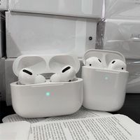 Original Airpods pro ANC earphones wireless charging Top quality bluetooth headphone white color airpods 2 3 fast connection earphones good nice
