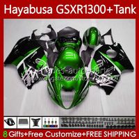 1300CC Hayabusa for Suzuki GSX-R1300 GSXR-1300 GSXR 1300 CC 74NO.328 GSXR1300 1996 1997 1998 1999 2000 2000 2001 GSX R1300 2002 2003 2004 2005 2005 2007 Fairing Glossy Green