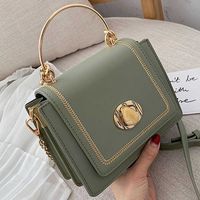 Leftside Leather Mini Crossbody Bags for Women 2022 Summer Shoulder Bag with Short Handle Female Phone Purses and Handbags