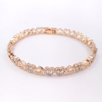 Classic Designer Charms Bracelets jewelry rose gold love hea...