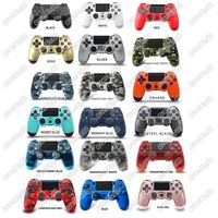 22 Colors PS4 Controller PS Vibration Joystick Gamepad Wireless Game Controller for Sony Play Station With Retail package box EU and US a06