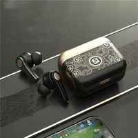 Écouteurs d'or noirs de luxe de luxe BLUETOOTH Headset Bluetooth Headsets de Sports In-Ear Sports A37 A01
