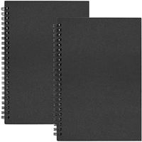 Ноутбуки Kraft Cover Books Mournals Planner Спиральные блокноты с чистым документом Brown Breatebook Diary для путешествий рисования живописи