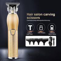 Professional Hair Clippers Barber Haircut Cutter Rechargeabl...