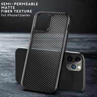 Carbon Fiber Shockproof Phone Case For iphone 12 pro max Har...