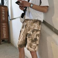 Летние Новые Шорты Мужчины Мода Стреечная талия Камуляционные Шорты Человек Улавная Одежда Trend Wild Survey Hawaiian Beach Брюки Мужская одежда1