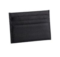 3 sztuk 2020 Nowy zwykły cienki mini portfel Case Case Retro Leather Money Clips ID Credit Cards Holder