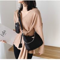 Bayan Düz Toplam Messenger Çapraz Vücut Çanta Üç Set Çanta Çantalar Omuz Çantası Marka Moda Kadın Sırt Çantası Çanta
