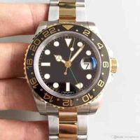 Watch GMTII Series 116713LN Ceramic Ring 18K Gold Inlay High Quality Automatic Movement Sapphire Mirror Independent Adjustment145678