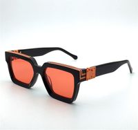 Миллионер 96006 Солнцезащитные очки для мужчин Женские квадратные винтажные классические модные авангардные стиль очки высочайшее качество анти-ультрафиолет поставляется с корпусом и сумочками