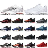 2022 Newest TN Plus 3 Tuned Running Shoes Mens White Black Purple Nebula Laser Blue Crimson Volt Glow Red Graphic Prints Trainers Sports Sneakers