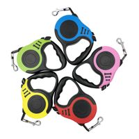 3m 5m Durable Extension Dog Collars Leashes Retractable Automatic Flexible Dogs Leashs Puppy Cat Roulette Telescopic Traction Rope Belt Pet Supplies ZL0352