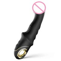 NXY Vibrators Tracy&#039;s Dog Black Gold G Spot Erotic Dildo Vibrator Dual Vibration Silicone Waterproof Female Vagina Clitoris Massager Sex Toys 1223