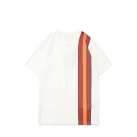 Moda para hombre camisetas letras Stripes Stylist Tshirts 2021 Hight Quality Men Mujeres Pareja de manga corta Tee