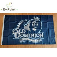 NCAA Old Dominion Monarchs Flaga 3 * 5FT (90 cm * 150 cm) Poliester Flagi Dekoracja Banner Latający Dom Ogród Flagg Uroczysty prezenty