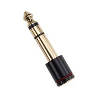 6.35mm Male to 3.5mm Female Jack Headphone Connector Audio Adapter Stereo Aux 6.35 3.5 Plug Converter Convertor