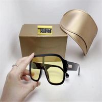 رجال 6927 النظارات الشمسية النظارات الشمسية موقف إطار الذهب إطار معدني مربع خمر نمط التصميم في الهواء الطلق وضع الكلاسيكية الإطار المعدني مع BOX