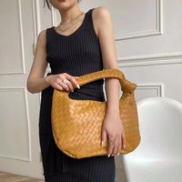 Evening Bags Fashion Handmade Woven Bag Luxury Leather Print...