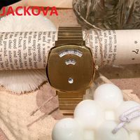 Special Brand Top Quality Women Fashion Quartz Watch 35mm Luxury Lovers lady 316L Stainless Steel Silver Rose Gold Table Clock