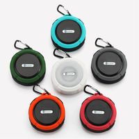 C6 Portable Wireless Mini Bluetooth Speaker Waterproof Subwoofer Bluetooth Sound Box Speakerphone TF Card Hands Shower Speaker274D