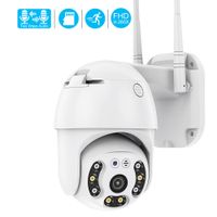 WiFi Outdoor Dome Camera Digicam 1080P H.265 1920x1080 Resulcing CCTV Camera Baby Shower Mini PTZ IP Camera Max 128 GB ONVIF