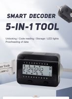 2020 neue NP-Tools Smart 5 in 1 Tool HU66V.3 HU66 3. Generation Decoder-Lock-Pick mit LED für Cars Locksmith-Werkzeuge
