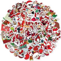 50 adet / set Ana weddding parti Pencere Sticker için kar tanesi Noel ağacı Dekorasyon Asma Noel çıkartması Beyaz Kar tanesi Dekorasyon