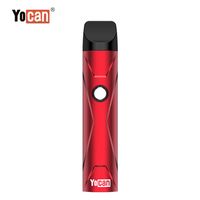 Yocan x Pod Kit E Cigarettes Стартовые наборы 500mah Vaporizer 10s Предварительно нагревая VV Батарея QDC Технология 6 Цветов A51
