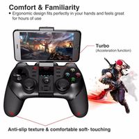 Ipega 9076 PG-9076 Bluetooth Gamepad Game Pad Controller Mobile Trigger Joystick per Android Cell Smart Phone TV Box PC PS3 VR